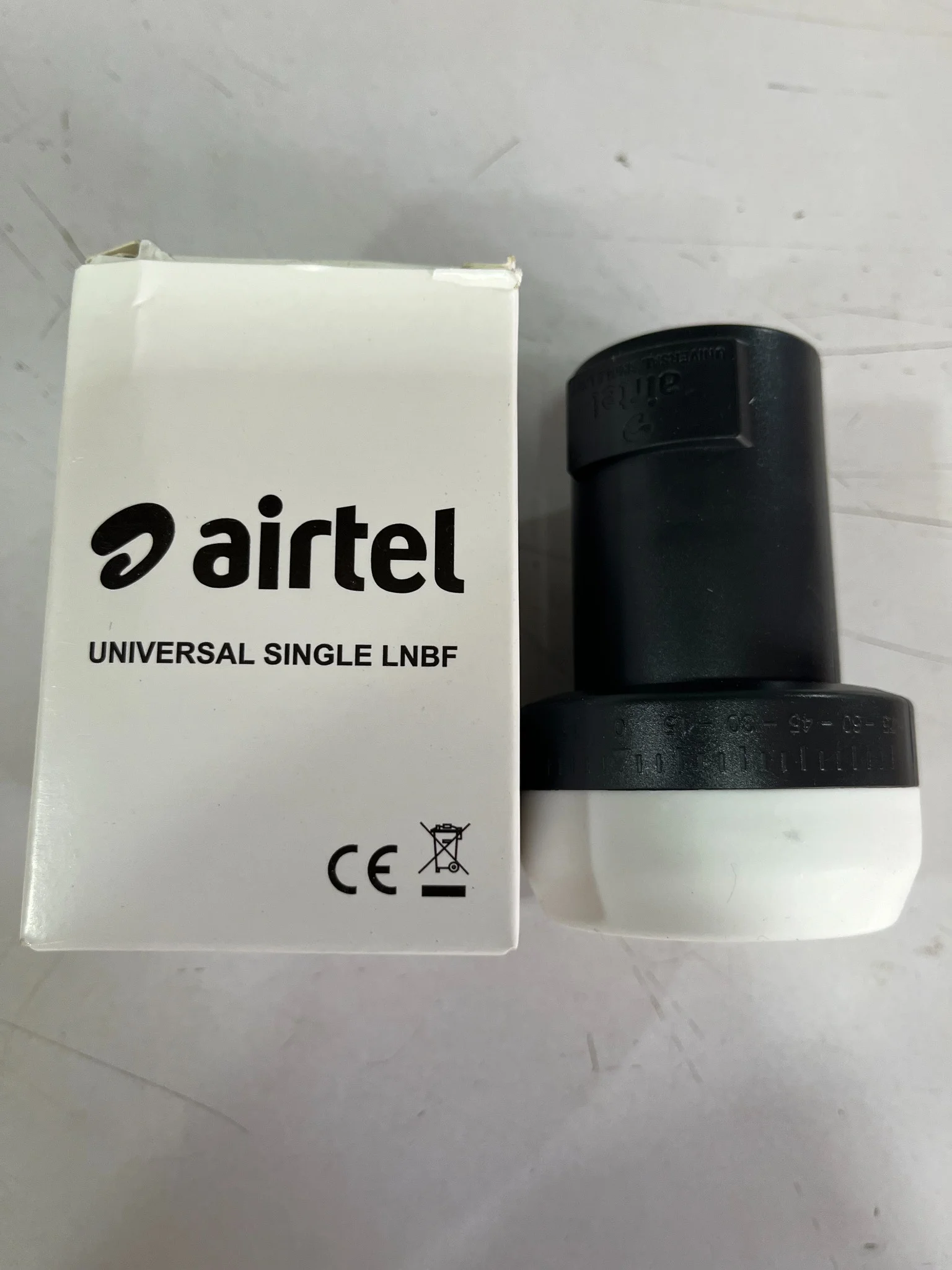 Airtel Universal Single LNBF for DTH satellite dish installations